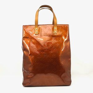 Auth Louis Vuitton Reade Mm Bronze Hand #3853L94